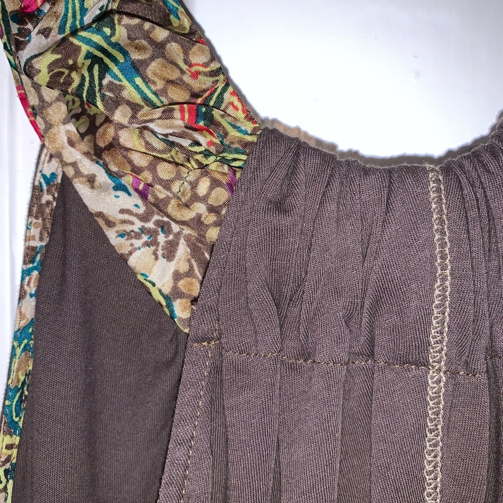 Burning Torch Tank With Colorful Neckline - Picture 16 of 16